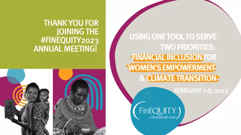 Thank you for joining the FinEquity 2023 Annual Meeting