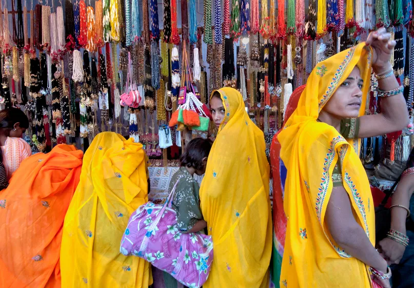 Women shop. Joydeep Mukherjee, 2012 CGAP Photo Contest.