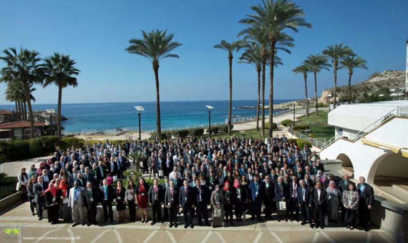 صورة جماعية للمشاركين في مؤتمر سنابل السنوي، بيروت، لبنان، 2017.