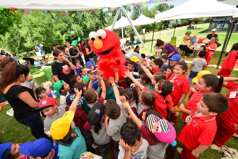 Dream Save Do event in Chile. Photo credit: Sesame Workshop.