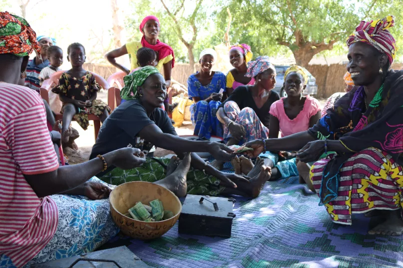 Savings group meeting, Senegal. Photo by Natalie Brown, 2018 CGAP Photo Contest.