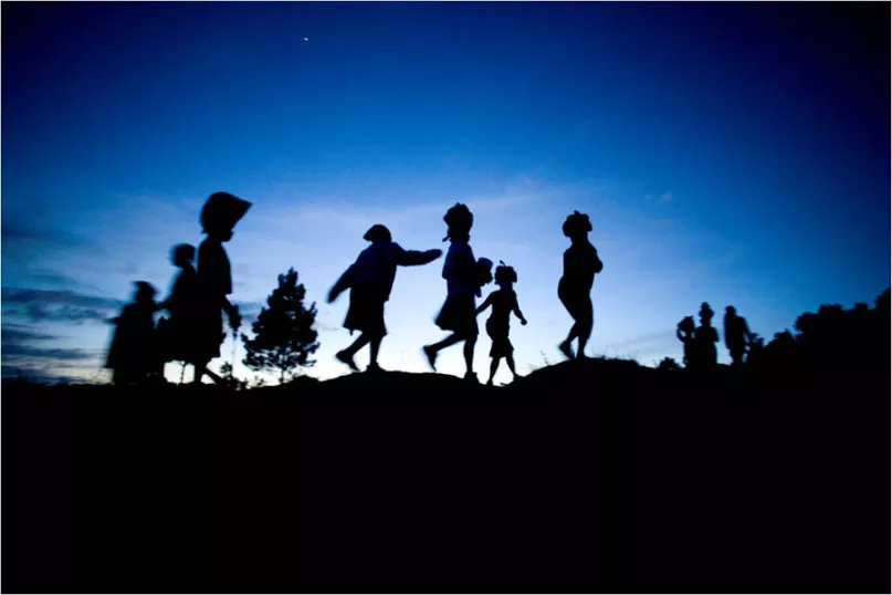 Refugiados. Por Ben Depp, Concurso de Fotografía CGAP 2009.