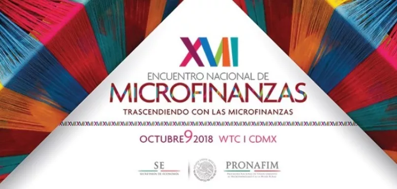 Logo Encuentro Microfinanzas PRONAFIM.