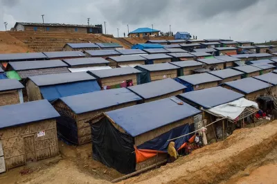 Refugee camp. World Bank photo.