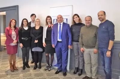 زيارة جمعية مؤسسات التمويل الأصغر في لبنان إلى نظيرتها في أذربيجان. شبكة سيب 2018.