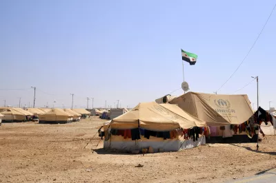 Zaatari Refugee Camp, Jordan. Photo credit: Foreign and Commonwealth Office.