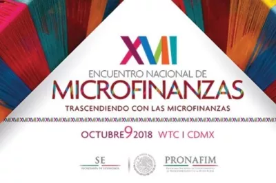 Logo Encuentro Microfinanzas PRONAFIM.