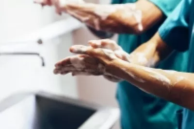 Cleaning Hands, Shutterstock
