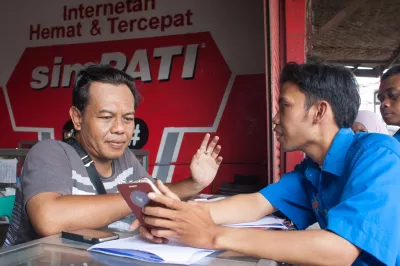 BTPN agent, Indonesia