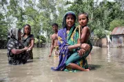 Women during Bangladesh floods.