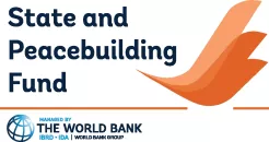 State and Peacebuilding Fund (SPF) logo